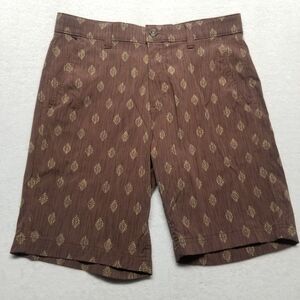 Eddie Bauer Mens 32 Shorts Travex 9in Southwest Aztec Stretch Hiking Camping